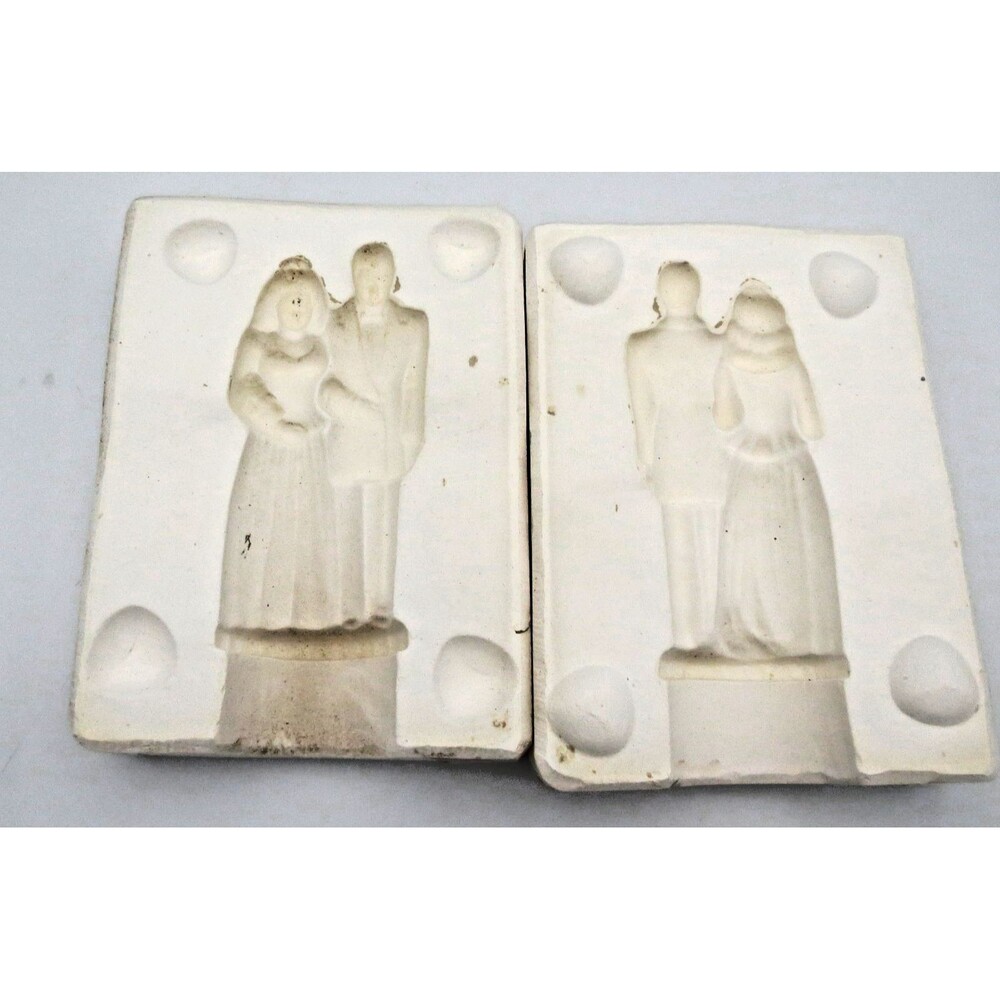 Unbranded Bride and Groom Slip Mold